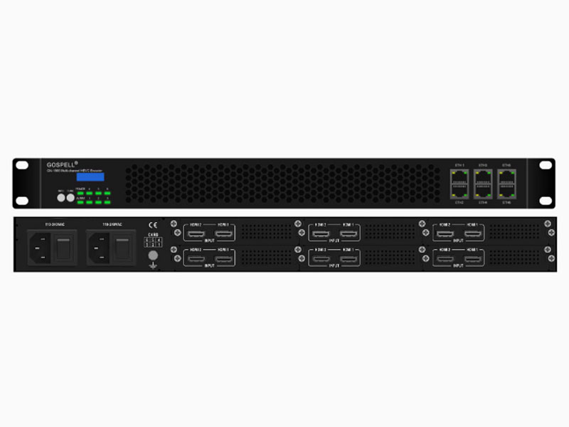 4K 多通道 HEVC 编码器 GN-1866B