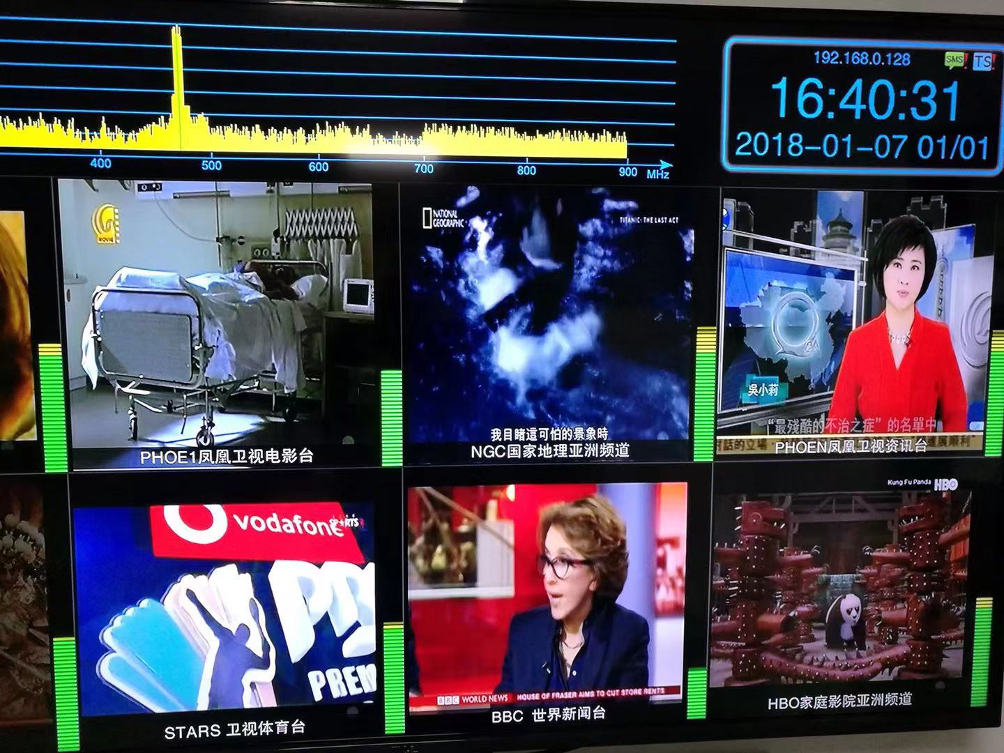 涉外单位接收的境外电视节目
